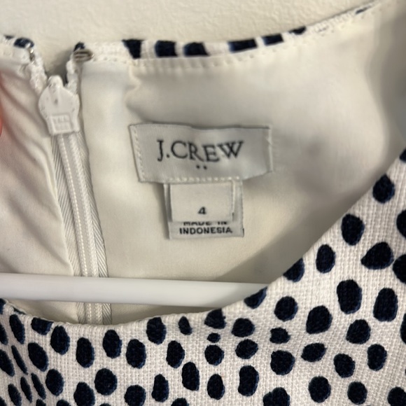 J.Crew Basketweave Sheath Dress In Animal Print - Picture 4 of 6